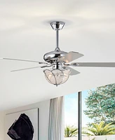 Home Accessories 52" Araceli 3-Light Indoor Ceiling Fan with Light Kit and Remote