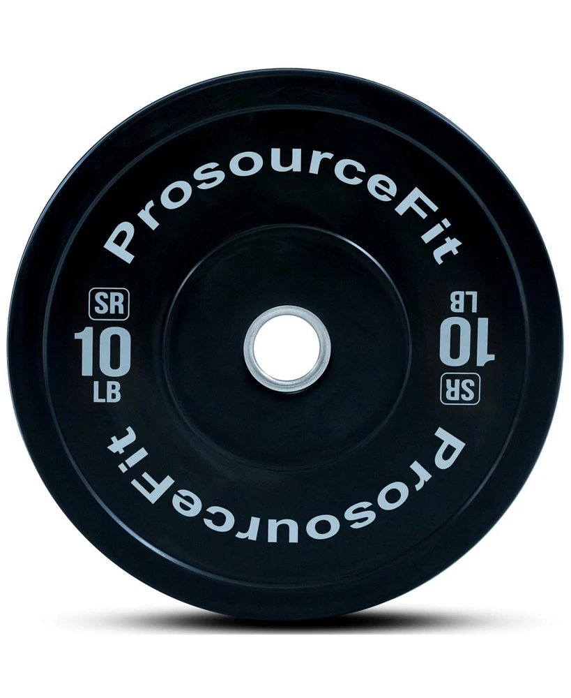 ProsourceFit Solid Rubber Bumper Plate