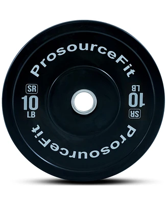 ProsourceFit Solid Rubber Bumper Plate