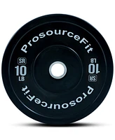 ProsourceFit Solid Rubber Bumper Plate