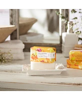 European Soaps Pre de Provence Le Jardin 150 Gram Soap Bar, Crane Flower & Orange