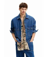 Desigual Men's Denim jacket with pockets