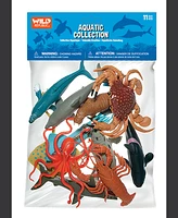 Wild Republic Polybag Aquatic Figurines, 11 Pieces