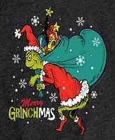 The Grinch Big Girls Grinchmas Graphic Short Sleeve Tee