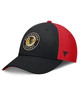 Fanatics Men's Black/Red Chicago Blackhawks 2025 Nhl Winter Classic Flex Hat