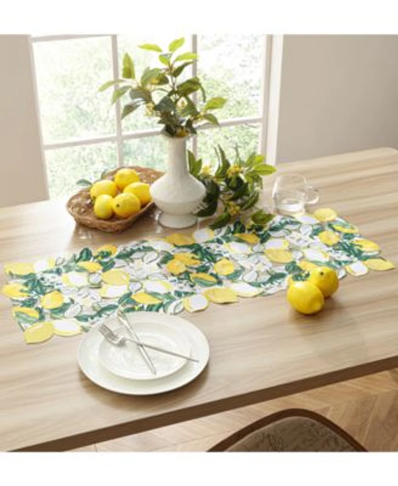 Elrene Tuscany Cutwork Table Linen Collection