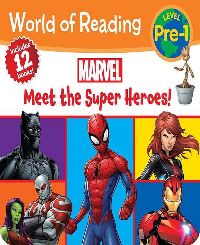 World of Reading Marvel Meet the Super Heroes! (Pre-Level 1 Boxed Set) by Marvel Press Book Group