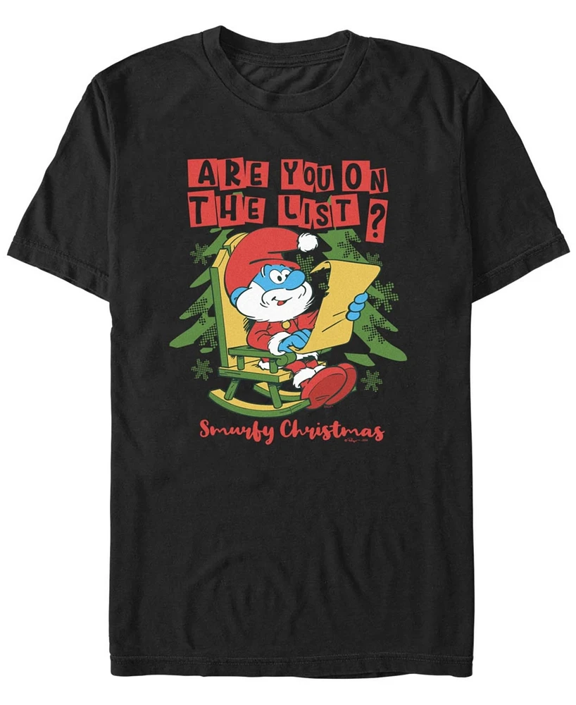 Fifth Sun Men's Are You On The List Short Sleeve T-Shirt