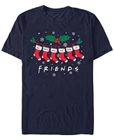 Fifth Sun Men's Holiday Friends Short Sleeve T-Shirt