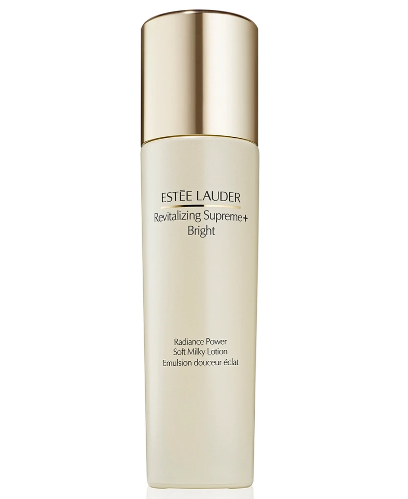 Estee Lauder Revitalizing Supreme+ Bright Radiance Power Soft Milky Lotion Moisturizer, 3.4 oz.