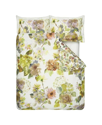 Designers Guild Palace Flower Birch Queen Duvet Cover