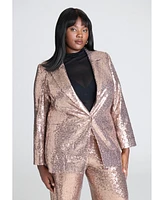 Eloquii Plus Sequin Blazer