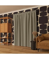 Sun Zero Oslo Theater Grade Extreme 100% Blackout Rod Pocket Curtain Panel