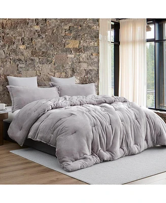 Thicker Than Thick - Coma Inducer� Comforter Set - Standard Plush Filling - Opal Gray , Queen