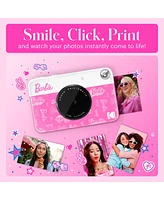 Kodak Barbie x Printomatic 2x3 Instant Print Camera, 5MP Portable Instant Camera - Signature Style