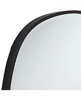 Uttermost Webster 34" Black Frame Wall Mirror