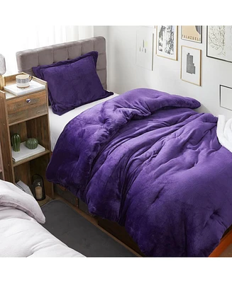 Coma Inducer Thicker Than Thick Comforter Set - Standard Plush Filling - Parachute Purple