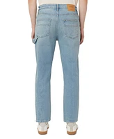 Frank And Oak Men's Relaxed-Fit Utility-Pocket Jeans