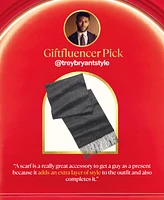 Club Room Men's 100% Cashmere Scarf, Created for Macy's