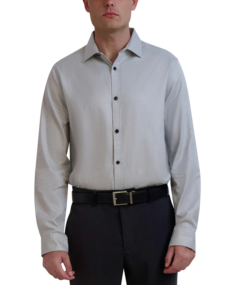 Karl Lagerfeld Paris Men's Slim-Fit Woven Dress Shirt