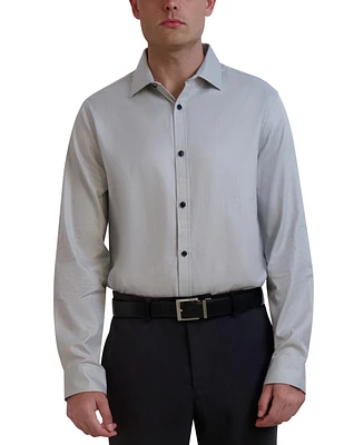 Karl Lagerfeld Paris Men's Slim-Fit Woven Dress Shirt