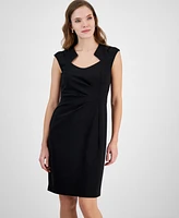 Connected Women's Ruched Sheath Dress