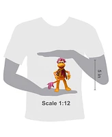 Boss Fight Studio Gobo, Fraggle Rock Collectible Action Figure – Highly Articulated Figurine with Accessories Including Postcard, Lantern, Guit