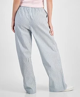 Self Esteem Juniors' Seersucker Drawstring Lounge Pants