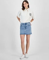 Calvin Klein Jeans Women's Denim Mini Skirt