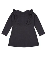 Gerber Baby Girls Long Sleeve Ruffle Dress