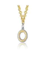 Rachel Glauber Harmony Two Tone Open Necklace