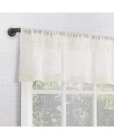 Archaeo Slub Textured Linen Blend Cafe Curtain Pair