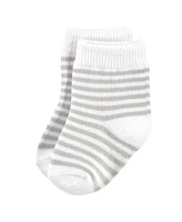 Hudson Baby Baby Boys Hudson Unisex Cotton Rich Newborn and Terry Socks