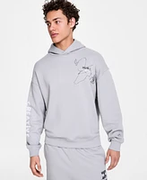 Hugo Boss Men's Nedimo Relaxed Fit Long Sleeve Logo Hoodie