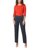 Hue Women's Pull-On Mid-Rise Denim Leggings