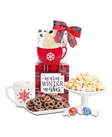 Alder Creek Gift Baskets Warm Winter Wishes Gift Tower, 5 Piece