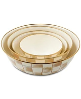 Mackenzie-Childs Mocha Check Medium Everyday Bowl, 80-oz.