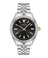 Versace Women's Hellenyium Silver Stainless Steel Bracelet Watch