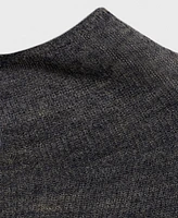 Mango Women's Perkins-Neck Fine-Knit Sweater