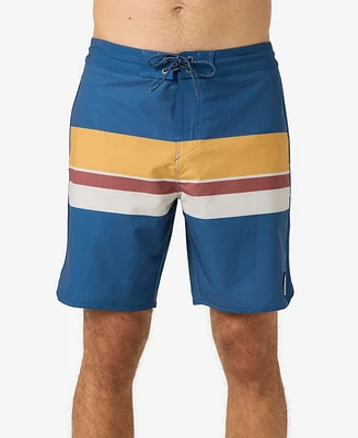 O'Neill Men's Cruzer Stripe Scallop 18 Shorts