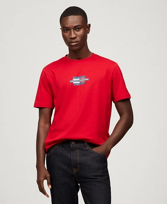 Tommy Hilfiger Men's Flag Logo Box T-Shirt