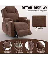 Mondawe Chenille Power Lift Recliner Chair