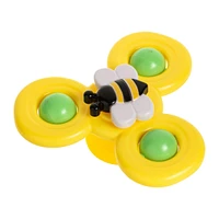 Sperric Toddler Suction Cup Spinner Toys for Toddlers, Suction Cup Fidget Spinner Bath Toys, Spinning Top Sensory Toys 1-3