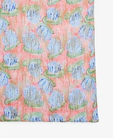 Steve Madden Crinkle Lily Foil Rectangular Scarf