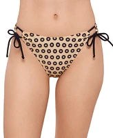 Salt + Cove Juniors' Floral-Print Side-Tie Bikini Bottoms, Exclusively at Macy's