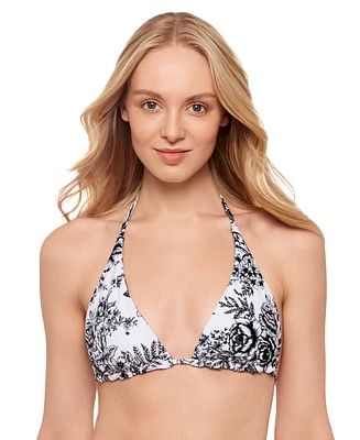 Salt + Cove Juniors' Reversible Triangle Bikini Top, Exclusively at Macy's