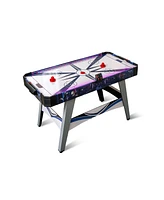 Gouun Air Powered Hockey Game Table with 2 Pushers and Pucks