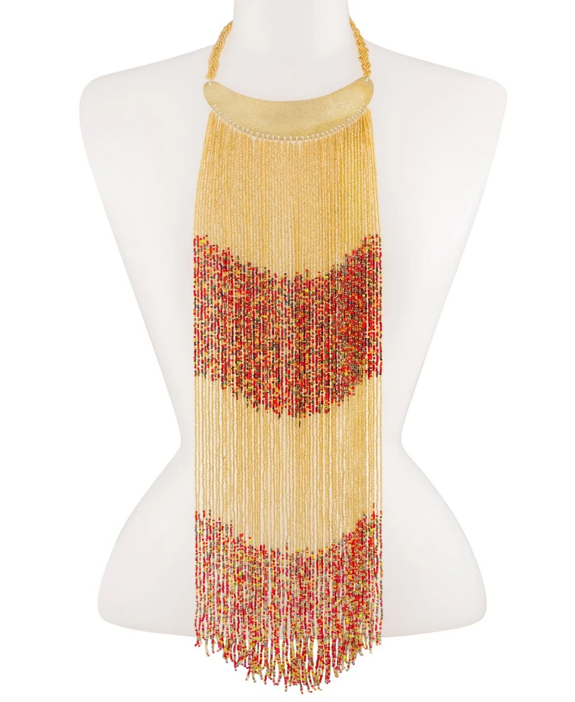 Kendi Amani Maasai Beaded Necklace-Long