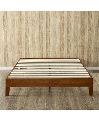 Slickblue Low Profile Platform Bed Frame in Solid Wood - Modern and Durable