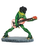 Fc Design "2-pc Gift Set" 6"H Musician Frog Statue Frog with Guitar Funny Animal Figurine Statue Ornament Home Room Office Decor and Perfect Gift Idea